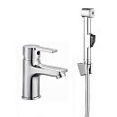 Cмеситель умывальник MELODIA Aria картридж д.35мм с гигиеническим душем MDV35722