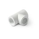 Тройник PP-R 40 (белый) PROAQUA