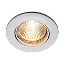 Светильник точечный поворотный CAST 62 CHROME 50Вт MR16 Øотв.85мм IP20 Max Light алюминиевое литье/хром