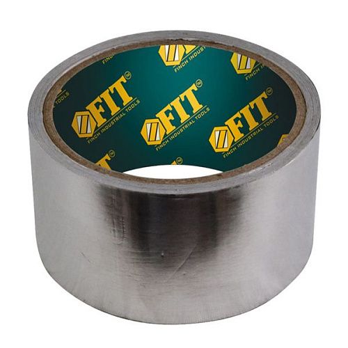 Лента клейкая алюминиевая 50ммх10м FIT (11671) 