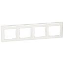 Рамка 4 поста горизонтальная (белая) Valena Classic Legrand/Daccord (774454) Рамка 4 поста горизонтальная (белая) Valena Classic Legrand/Daccord (774454)