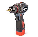 Акумм. дрель-шуруповерт 16В (2 Ач) DB-16-10 (бесщеточный) серия ПРОФИ КВТ