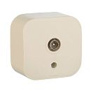 Розетка TV IP20 (слоновая кость) Quteo Legrand/Daccord (782245)