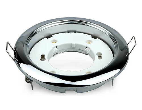 Светильник точечный неповоротный GX53R-standard RC металл под лампу GX53 230В хром IN HOME