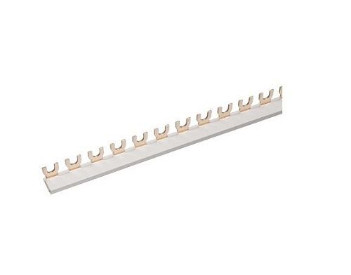 Шина соединительная 1ф 54 модуля 63А FORK вилка. разрезаемая (1шт=1 модуль) ИЭК (YNS11-1-063)