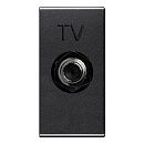 Розетка TV 1-модульная одиночная N2150 AN (антрацит) Zenit ABB
