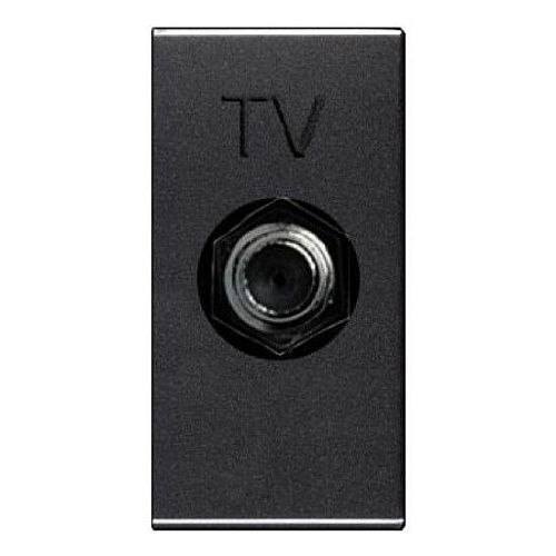 Розетка TV 1-модульная одиночная N2150 AN (антрацит) Zenit ABB