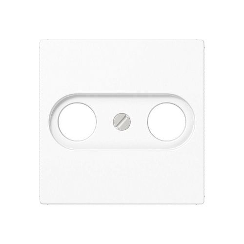 Накладка TV-FM розетки A 500 (белый) JUNG