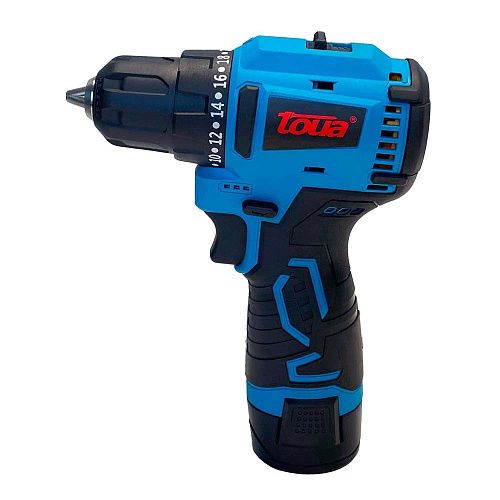 Аккумуляторная дрель-шуруповерт 12В (2 Ач) DBLD120 TOUA
