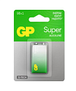 Батарейка алкалиновая крона GP Super Alkaline 1604AA21-5CRSBC1 9В (4891199226373)