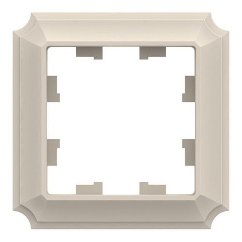 Рамка 1 пост (бежевый) ATLASDESIGN ANTIQUE SE