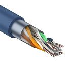 Кабель витая пара FTP 4х2х0.57 cat6e Cu (синий) REXANT