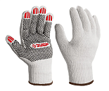 Перчатки с ПВХ покрытием (точка) 10 класс ОПТИМА (размер XL) ЗУБР 