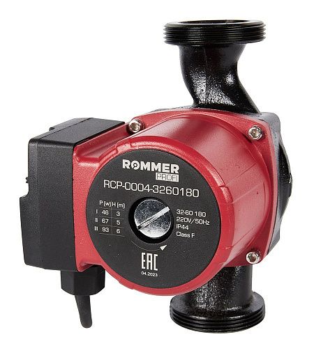 Насос циркуляционный 32/60-180 ROMMER PROFI RATE RCP-0004-3260180 180мм