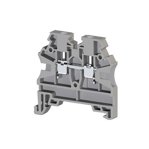 Клеммник на DIN рейку 2.5мм2 AVK 2.5 RD(RP) (серый) Klemsan