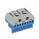 Клеммник самозажимной N8x4+2x25мм ZK82B (3гр) Mistral ABB ФЛ
