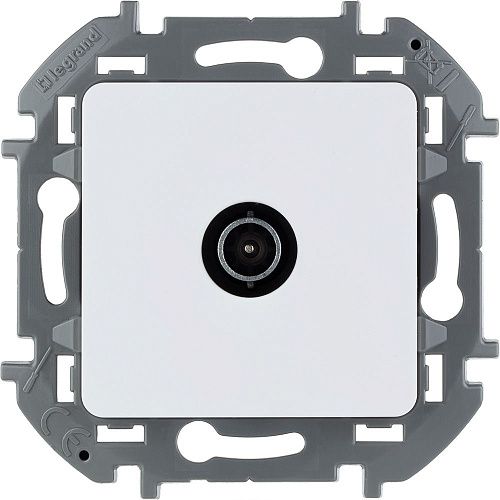 Розетка TV звезда 2дБ 0-2400мГц (белый) INSPIRIA Legrand/Daccord (673850)