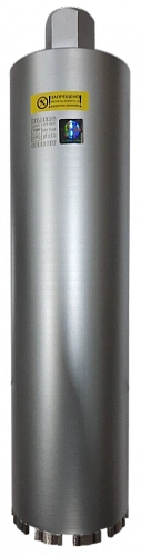Коронка алмаз. по бетону 112*450мм Laser 1 1/4 UNC сухое сверл. Армир./слабо арм. бет.Hilberg 