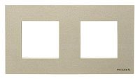Рамка 2 поста N2272 CV (шампань) Zenit ABB