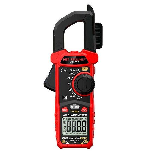 Клещи токоизмерительные цифровые KT 207A серия PROLINE (КВТ)