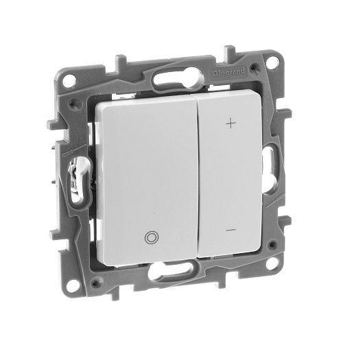 Светорегулятор кнопочный без нейтрали 400Вт (белый) Etika Legrand/Daccord/ИЭК (672218)