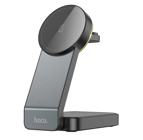 Зарядное устройство беспроводное Hoco CQ3 15W 3 в 1