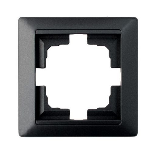 Рамка 1 пост (графит) СТИЛЬ BYLECTRICA