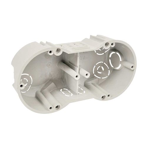 Коробка приборная для кирпичных и бетонных стен СУ 142х71х45мм 2 местная IP20 KP(L)64/2 (KA) KOPOS 8595057632707