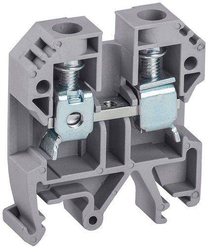 Клемма винтовая КВИ-6мм2 (серый) ИЭК