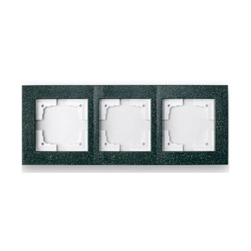 Рамка 3 поста (малахит) СТИЛЬ-ЭЛИТ BYLECTRICA