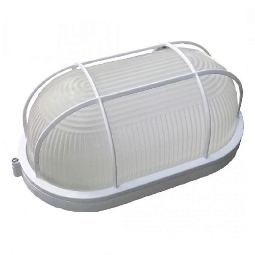 Светильник накаливания настенно-потолочный с решеткой 60Вт Е27 НБП 04-60-002 УЗ IP54 Свет овал белый