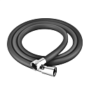 Шланг д/душа 175cm 1/2"*1/2"конус имп/имп WONDER SILICONE ANTI-TWIST СТАЛЬ MELODIA MKP34447BLgu