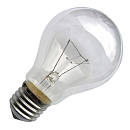 Лампа накаливания ЛОН А50 230-75 75Вт E27 230В (прозрачная) Favor