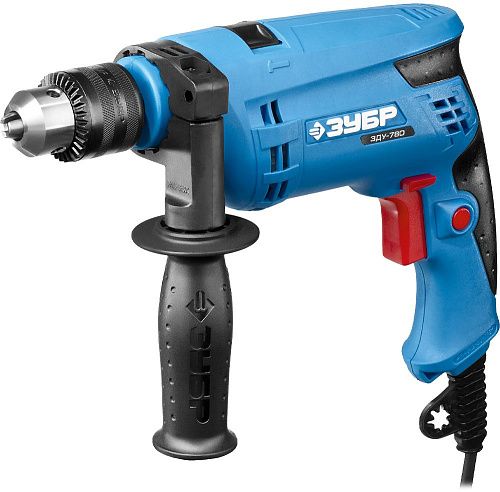 Ударная дрель 780Вт кейс Профессионал ЗУБР (ЗДУ-780 ЭРКМ2)