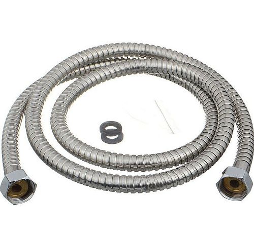 Шланг для душа 150см M22хM22 рус/рус нержавеющая сталь двойной зажим STANDART MELODIA MKP20340BL блистер