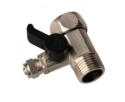 Адаптер-вентиль 1/2" ВН x 1/2" НР x 1/4" ГЕЙЗЕР