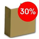 Поворот 90° для кабель-канала 40х40мм (коричневый) Ruvinil Поворот 90° для кабель-канала 40х40мм (коричневый) Ruvinil