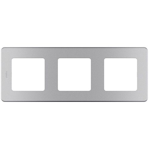 Рамка 3 поста (алюминий) INSPIRIA Legrand/Daccord (673952)