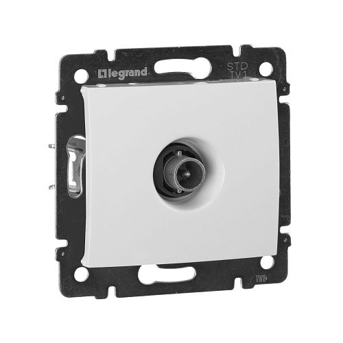 Розетка TV-1 звезда 1.5дБ 2400МГц (белая) Valena Classic Legrand/Daccord (774429)