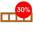 Рамка 4 поста (вишня) DELTA MIRO Siemens (5TG11041) УЦЕНКА Рамка 4 поста (вишня) DELTA MIRO Siemens (5TG11041) УЦЕНКА