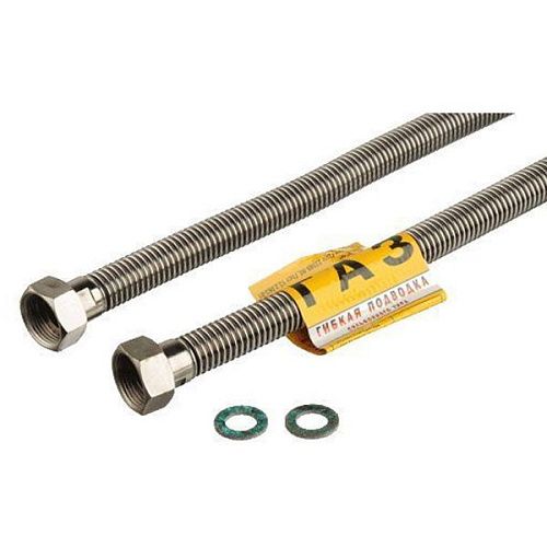 Газовая сильфонная подводка 1/2" в/в 40см Kensudo KHG 12-40