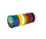 Набор изолент ПВХ-15ммх10м (радужный) HAUPA