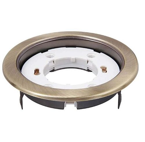 Светильник точечный неповоротный MONTANA 53 0 13 50Вт GX53 Ø105х43мм Øотв.85мм IP20 R75 ITALMAC сатин никель