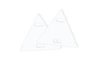 Бирка У-136 маркировочная треугольная 62х55мм