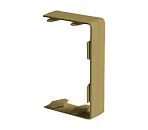 Переходник соединительный для кабель-канала 40х40мм (коричневый) Ruvinil Переходник соединительный для кабель-канала 40х40мм (коричневый) Ruvinil