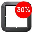 Рамка 1 пост (черный металлик) DELTA VITA Siemens (5TG1151) УЦЕНКА Рамка 1 пост (черный металлик) DELTA VITA Siemens (5TG1151) УЦЕНКА