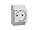 Розетка РАр10-3-ОП с заземлением на DIN-рейку KARAT ИЭК