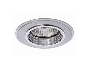Светильник точечный неповоротный VULKAN 51 0 23 50Вт GU5.3 Ø90х5мм Øотв.76мм IP20 ITALMAC хром/матовый хром/хром