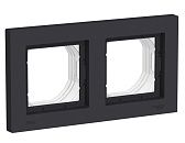 Рамка 2 поста IP44 (карбон) ATLASDESIGN AQUA SE Рамка 2 поста IP44 (карбон) ATLASDESIGN AQUA SE