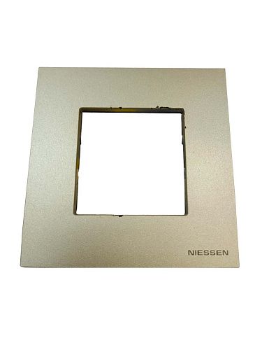 Рамка 1 пост 2-модульная N2271 CV (шампань) Zenit ABB УЦЕНКА